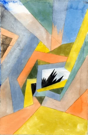 The Idea Of Firs by Paul Klee