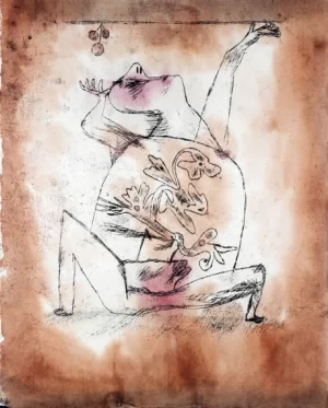 The Pathos Of Fertility by Paul Klee