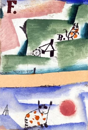 Tomcat's Turf by Paul Klee