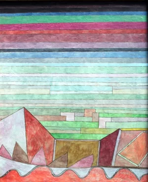 View Into The Fertile Country by Paul Klee