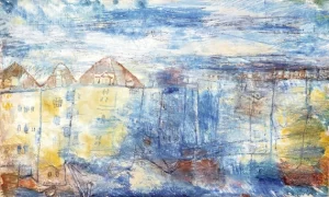 View Onto A Square by Paul Klee