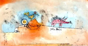 Where The Eggs And The Good Roast Come From by Paul Klee