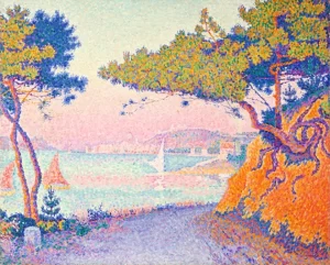 Golfe Juan by Paul Signac
