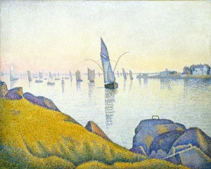 Evening Calm, Concarneau, Opus 220 (Allegro Maestoso) by Paul Signac