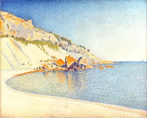 Cassis, Cap Lombard, Opus 196 by Paul Signac