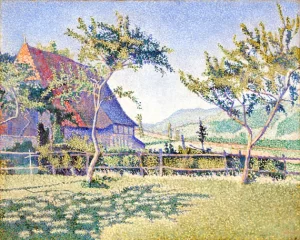 Comblat-Le-Château, The Meadow (Le Pré), Opus 161 by Paul Signac Comblat-Le-Château, The Meadow (Le Pré), Opus 161 by Paul Signac