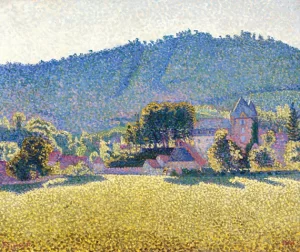 Comblat-Le-Château. La Vallée by Paul Signac Comblat-Le-Château. La Vallée by Paul Signac