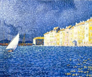 The Storm, Saint by Paul Signac The Storm, Saint by Paul Signac