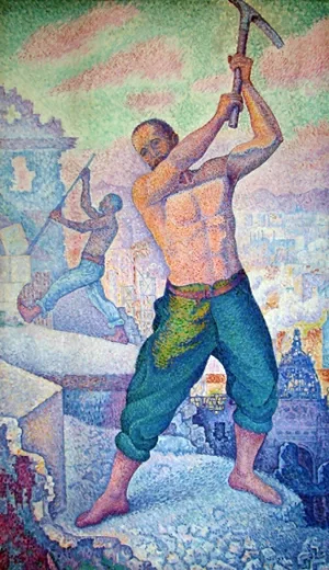 The Demolisher by Paul Signac The Demolisher by Paul Signac