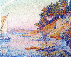 Saint Tropez. The Calanque, 1906 by Paul Signac Saint Tropez. The Calanque, 1906 by Paul Signac