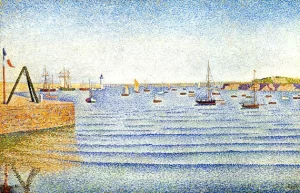 Portrieux, The Swell, 1888 by Paul Signac Portrieux, The Swell, 1888 by Paul Signac