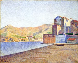 The Town Beach, Collioure, Opus 165 by Paul Signac