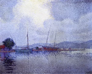 Saint Tropez After The Storm, 1895 by Paul Signac Saint Tropez After The Storm, 1895 by Paul Signac