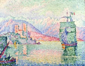 Antibes Le Soir by Paul Signac Antibes Le Soir by Paul Signac