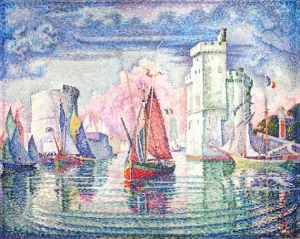 Entrée Du Port De La Rochelle by Paul Signac Entrée Du Port De La Rochelle by Paul Signac