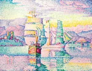 Les Bricks-Goélettes. Antibes by Paul Signac Les Bricks-Goélettes. Antibes by Paul Signac