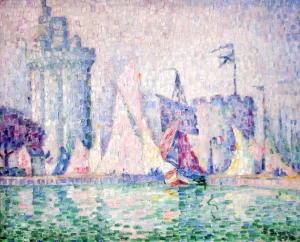 Le Port De La Rochelle by Paul Signac Le Port De La Rochelle by Paul Signac