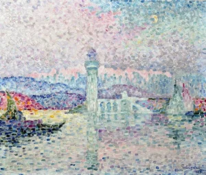 Le Phare D'antibes by Paul Signac Le Phare D'antibes by Paul Signac