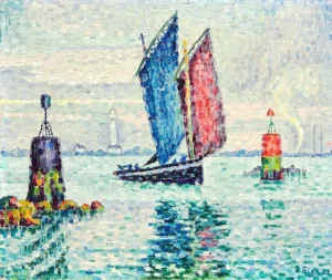 Le Sardinier, Locmalo (Les Tourelles) by Paul Signac Le Sardinier, Locmalo (Les Tourelles) by Paul Signac