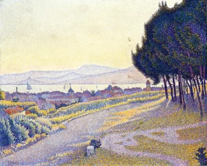 Pinewood, St. Tropez by Paul Signac