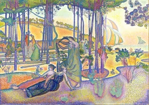 The Evening Air by Paul Signac The Evening Air by Paul Signac