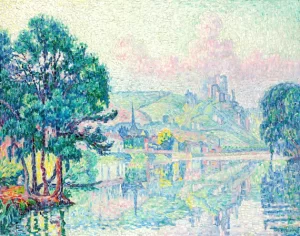 Les Andelys. Matin. Été by Paul Signac Les Andelys. Matin. Été by Paul Signac