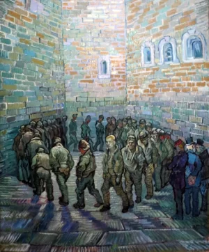 Prisoners Exercising by Vincent Van Gogh Prisoners Exercising by Vincent Van Gogh