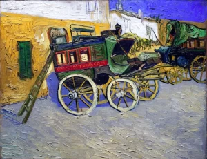 Tarascon Stagecoach (La Diligence De Tarascon) 1888 by Vincent Van Gogh Tarascon Stagecoach (La Diligence De Tarascon) 1888 by Vincent Van Gogh