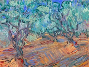 Olive Grove by Vincent Van Gogh Olive Grove by Vincent Van Gogh