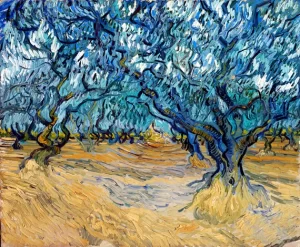 Olive Orchard (1889) by Vincent Van Gogh Olive Orchard (1889) by Vincent Van Gogh
