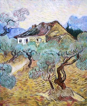 Olive Trees by Vincent Van Gogh