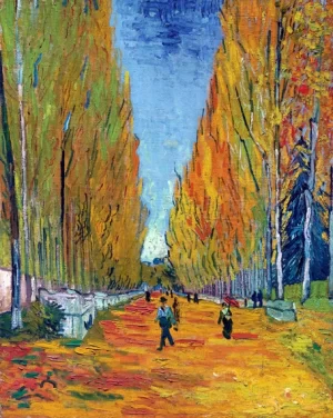 L'allée Des Alyscamps by Vincent Van Gogh L'allée Des Alyscamps by Vincent Van Gogh