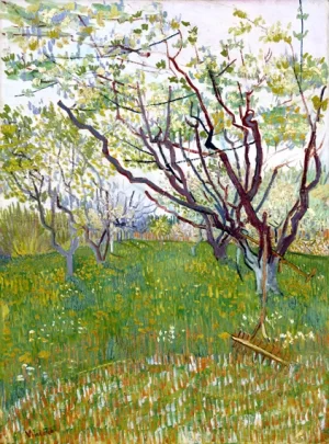 The Flowering Orchard by Vincent Van Gogh The Flowering Orchard by Vincent Van Gogh