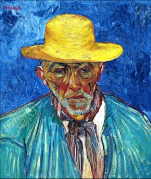 Portrait Of A Peasant (Patience Escalier) by Vincent Van Gogh Portrait Of A Peasant (Patience Escalier) by Vincent Van Gogh