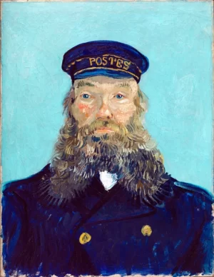 Portrait Of The Postman Joseph Roulin by Vincent Van Gogh Portrait Of The Postman Joseph Roulin by Vincent Van Gogh