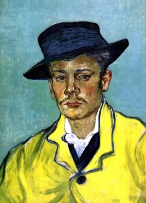 Portrait D'armand Roulin 1888 by Vincent Van Gogh Portrait D'armand Roulin 1888 by Vincent Van Gogh