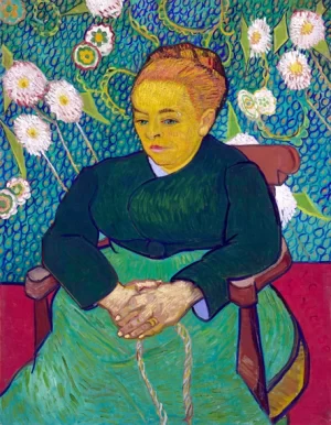 Madam Augustine Roulin Rocking A Cradle 1889 by Vincent Van Gogh