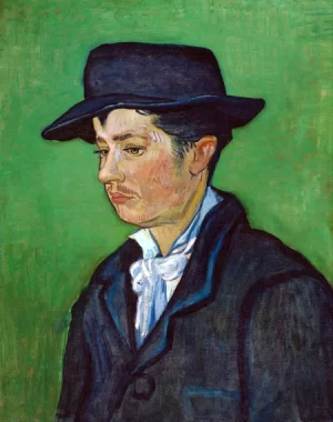 Portrait Of Armand Roulin 1888 by Vincent Van Gogh Portrait Of Armand Roulin 1888 by Vincent Van Gogh
