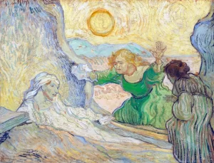 The Raising Of Lazarus (After Rembrandt) by Vincent Van Gogh