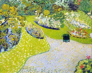 Garden In Auvers 1890 by Vincent Van Gogh