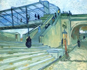 The Trinquetaille Bridge by Vincent Van Gogh The Trinquetaille Bridge by Vincent Van Gogh