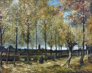 Lane With Poplars Near Nuenen 1885 by Vincent Van Gogh Lane With Poplars Near Nuenen 1885 by Vincent Van Gogh