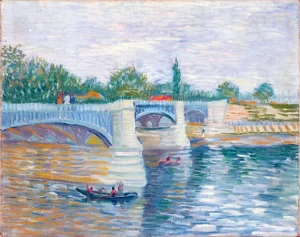 The Bridge At Courbevoie by Vincent Van Gogh The Bridge At Courbevoie by Vincent Van Gogh