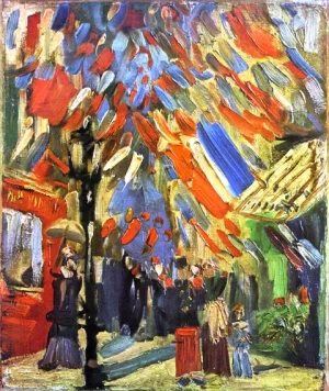 The Fourteenth Of July Celebration In Paris by Vincent Van Gogh The Fourteenth Of July Celebration In Paris by Vincent Van Gogh