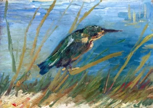 Kingfisher By The Waterside by Vincent Van Gogh Kingfisher By The Waterside by Vincent Van Gogh