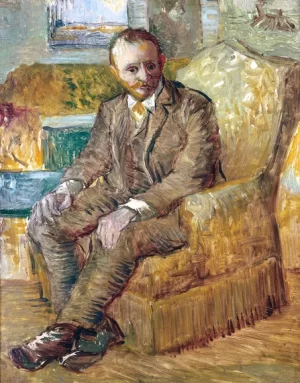 Portrait Of Alexander Reid by Vincent Van Gogh Portrait Of Alexander Reid by Vincent Van Gogh