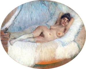 Reclining Nude by Vincent Van Gogh Reclining Nude by Vincent Van Gogh