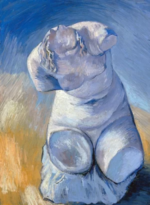 Plaster Torso Of A Woman by Vincent Van Gogh