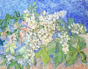 Blossoming Chestnut Branches by Vincent Van Gogh