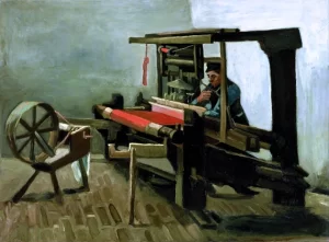 Weaver 1884 by Vincent Van Gogh